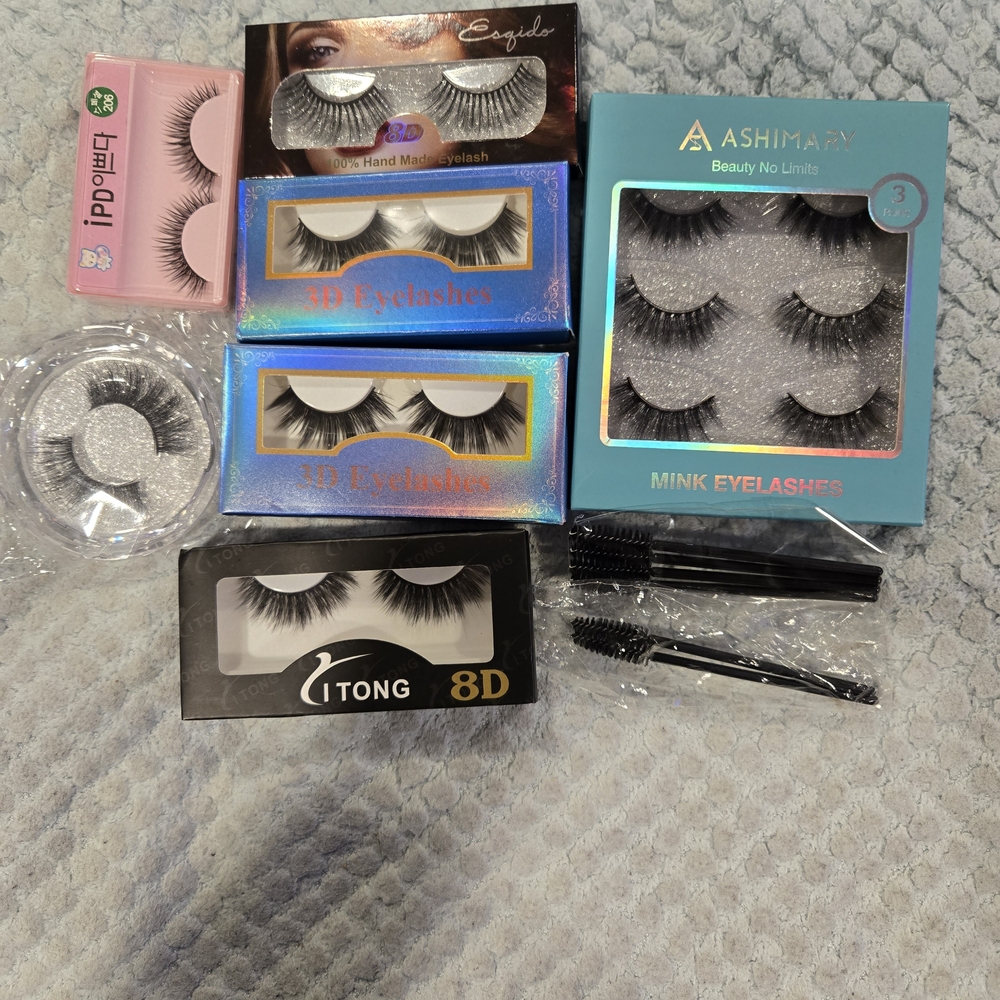 Eyelash Set with Brushes